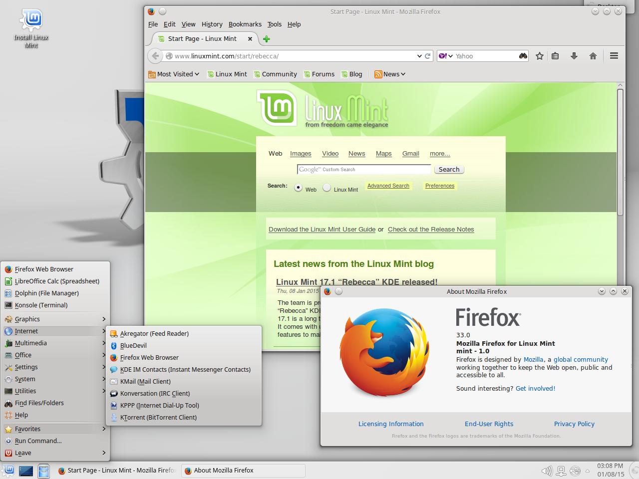 Linux mint google. Linux Mint 17.1 Cinnamon 64-bit. Браузер в линукс минт. Kde браузер. Linux 2015.