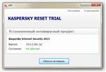   Kaspersky Reset Trial 5.0.0.111