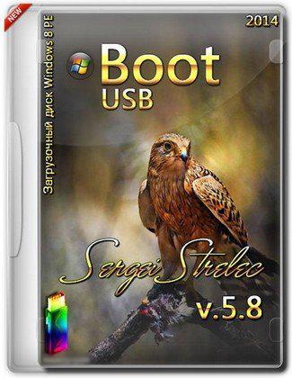 Boot USB Sergei Strelec 2014 v.5.8 (x64) Rus / Eng