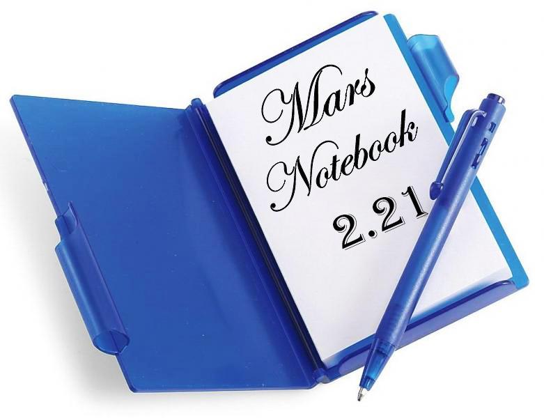Mars Notebook 2.21