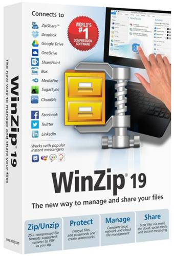 WinZip Pro 19.0 Build 11294r Final RePack by D!akov