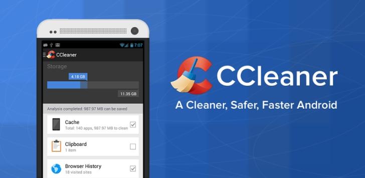 CCleaner for Android Beta 1.00.9 [EN/RUS]