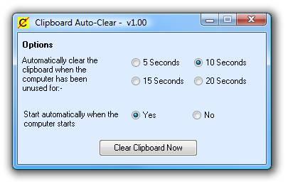 Clipboard Auto-Clear v1.01