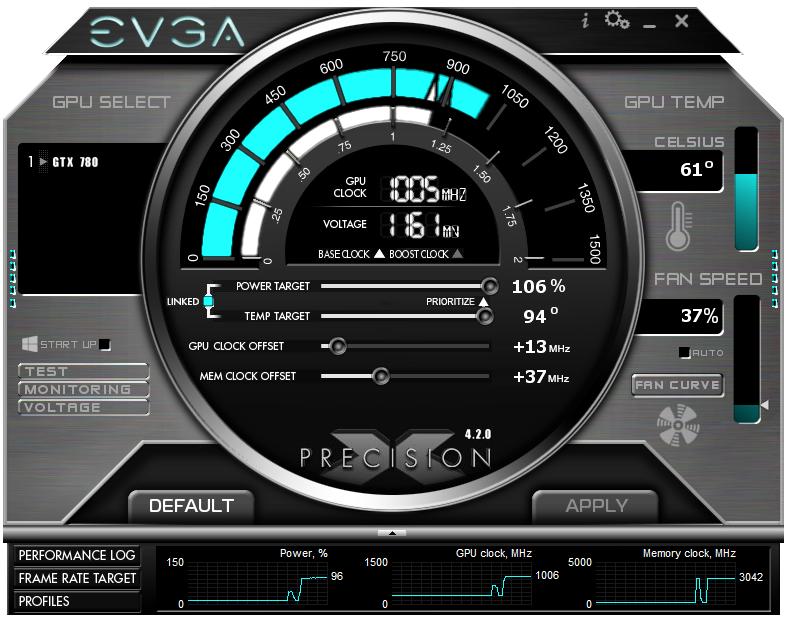 EVGA Precision X v.4.2.0