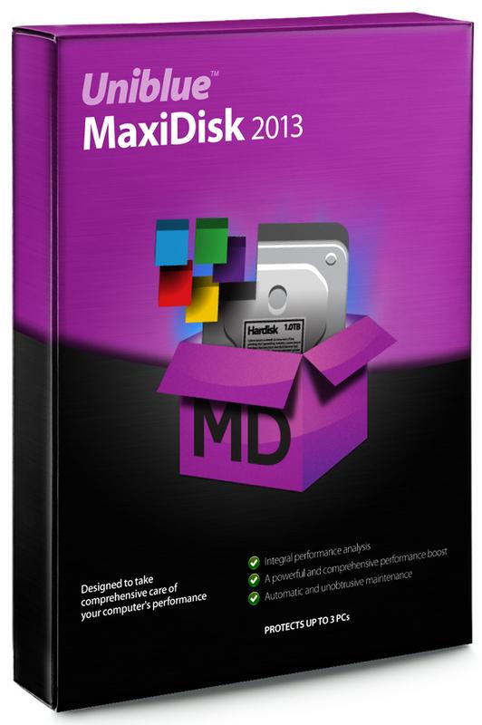 Uniblue MaxiDisk 2013 1.0.5.0 Rus