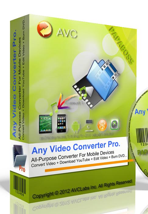 Any Video Converter Professional 5.6.2 Rus