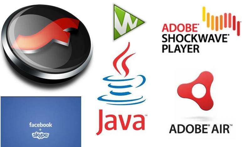 29.03.2013 Adobe Flash Player - Adobe Shockwave Player - Adobe Integrated Runtime - Adobe Reader - Java SE Runtime Environment - Плагин WebM - Facebook Video Call