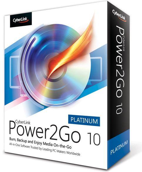 CyberLink Power2Go Platinum 10.0.1210.0 + Content Pack