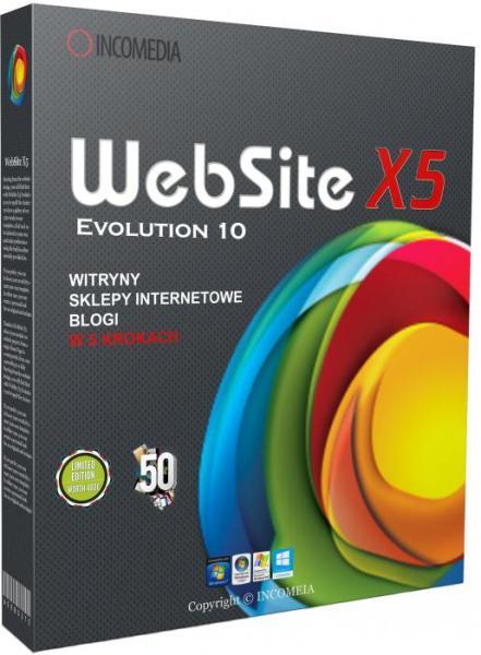WebSite X5 Evolution 10.4.28 Rus + Шаблоны