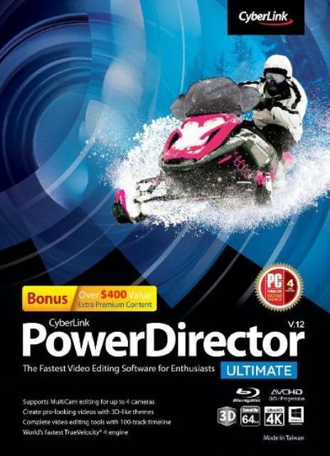 CyberLink PowerDirector Ultimate 12.0.2726 Final + Premium Content Pack