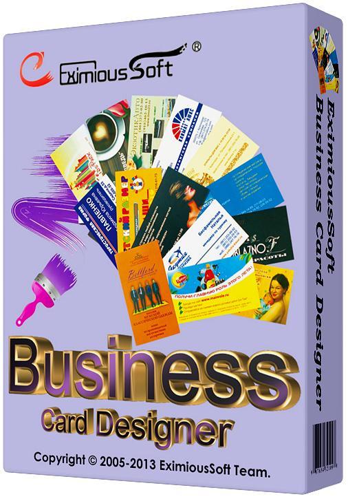 EximiousSoft Business Card Designer 3.90 Portable(2013|RUS)