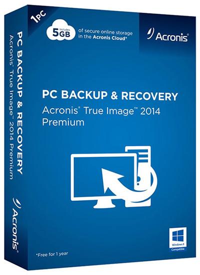Acronis True Image 2014 Premium 17 Build 6673 + Acronis Disk Director 12.0.3219 BootCD (2014/RUS)