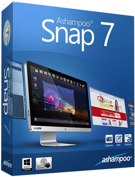 Ashampoo Snap 7.0.5 RePack (& portable) by KpoJIuK