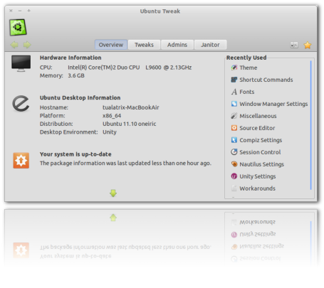 Ubuntu Tweak 0.8.3.1 (Ubuntu 12.04)