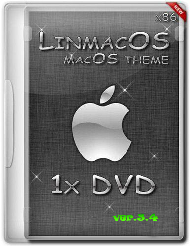 LinmacOS v.3.4 x86 (RAM до 64 Gb) (MacOS Theme) Обновлено 15.12.2012