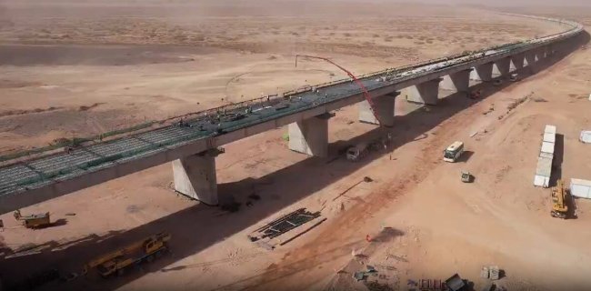 Китайский строительный гигант завершил укладку пути на самом длинном в Африке железнодорожном мосту для тяжелых грузов - Интернет технологии.