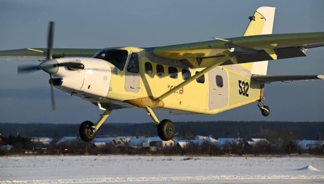 Российский самолет «Байкал» с отечественным двигателем и винтом выполнил первый полет - Интернет технологии.