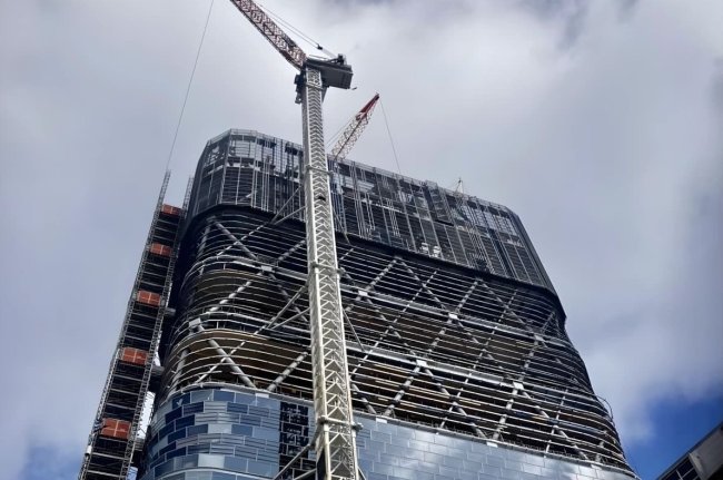 Недостроенный небоскреб Atlassian Central стал самой высокой в мире гибридной деревянной башней - Интернет технологии.