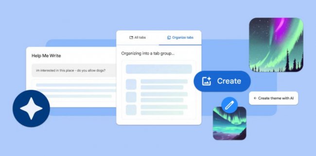 Google внедрила ИИ в браузер Chrome - «Компьютеры и интернет»