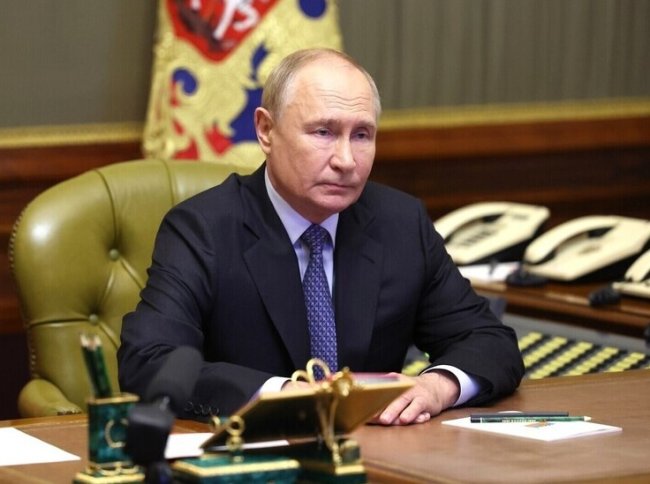 Под руководством Путина стратегические ядерные силы провели тренировку