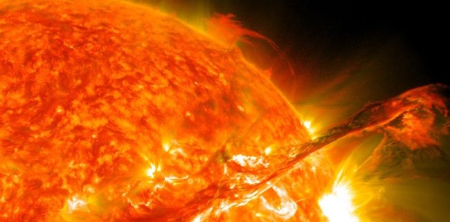 На Солнце произошла мощнейшая вспышка - Наука.
