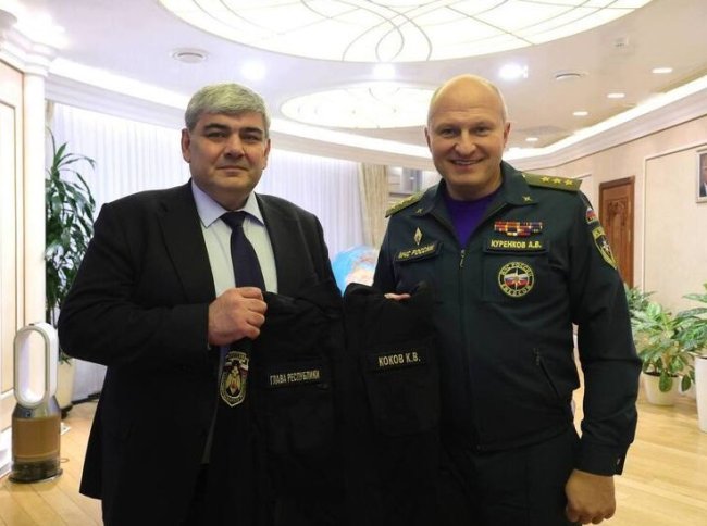 В Москве прошла рабочая встреча главы Кабардино-Балкарии и с руководителя МЧС России