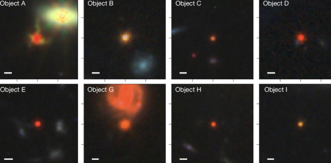 Астрономы решили загадку «маленьких красных точек» в глубоком космосе - Наука.