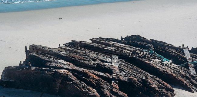 Сильные штормы раскрыли секрет затерянного судна XIX века - Наука.