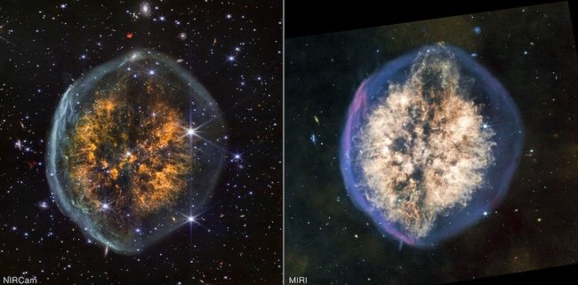 «Джеймс Уэбб» снял в космосе удивительный «открытый череп» - Наука.