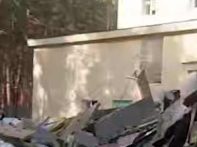 Стена рухнула в здании санатория на популярном курорте