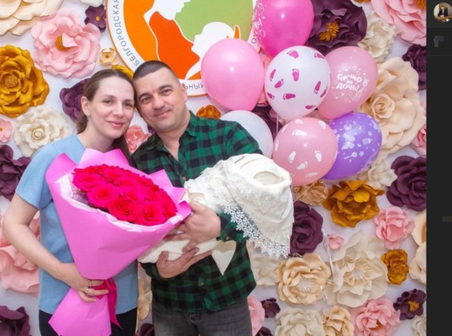 В семье Освальд из Красной Яруги родился пятый ребенок